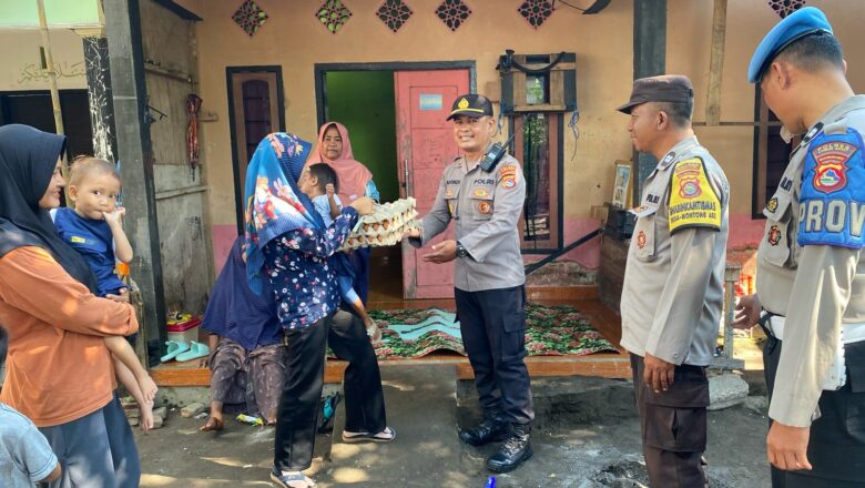 Jumat Berkah Polsek Kediri: 104 Pekan Peduli Anak Stunting