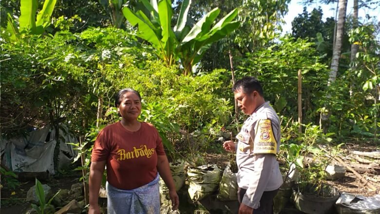 Sinergi Polri-Masyarakat dalam Mewujudkan Ketahanan Pangan di Lombok Barat