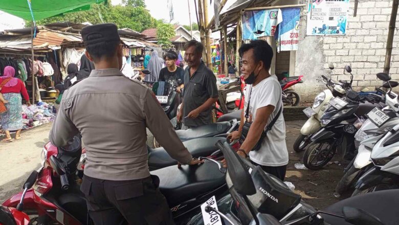 Polres Lombok Barat Dorong Tukang Parkir Jaga Harkamtibmas