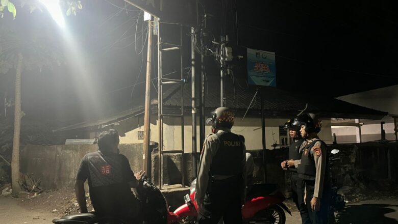 Patroli Presisi, Upaya Polres Lombok Barat Ciptakan Keamanan Malam Hari