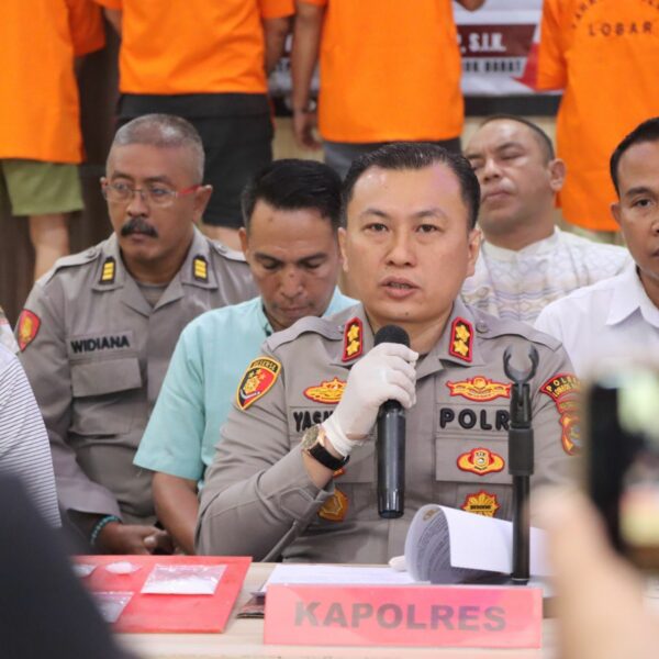 157 Gram Sabu Dimusnahkan, Polisi Perangi Narkoba di Lombok Barat