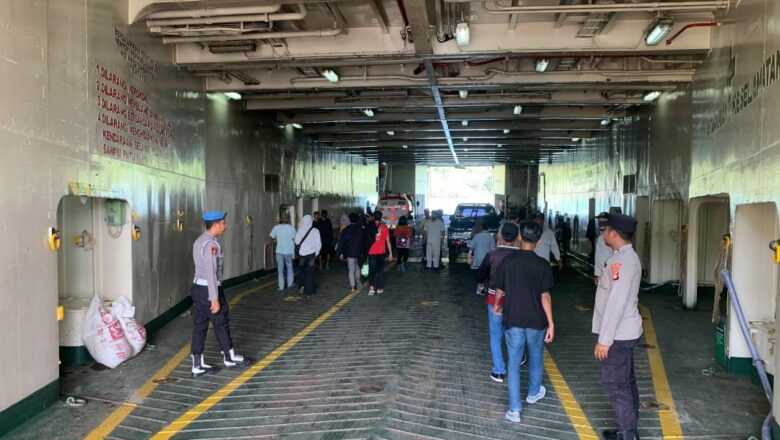 Polisi Aktif Patroli di Kapal, Pastikan Keamanan Penumpang di Lembar