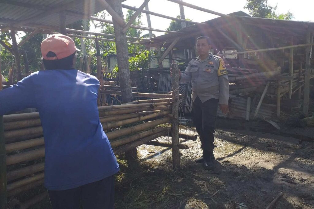 Bhabinkamtibmas Dorong Kemandirian Pangan Warga Kuripan Timur