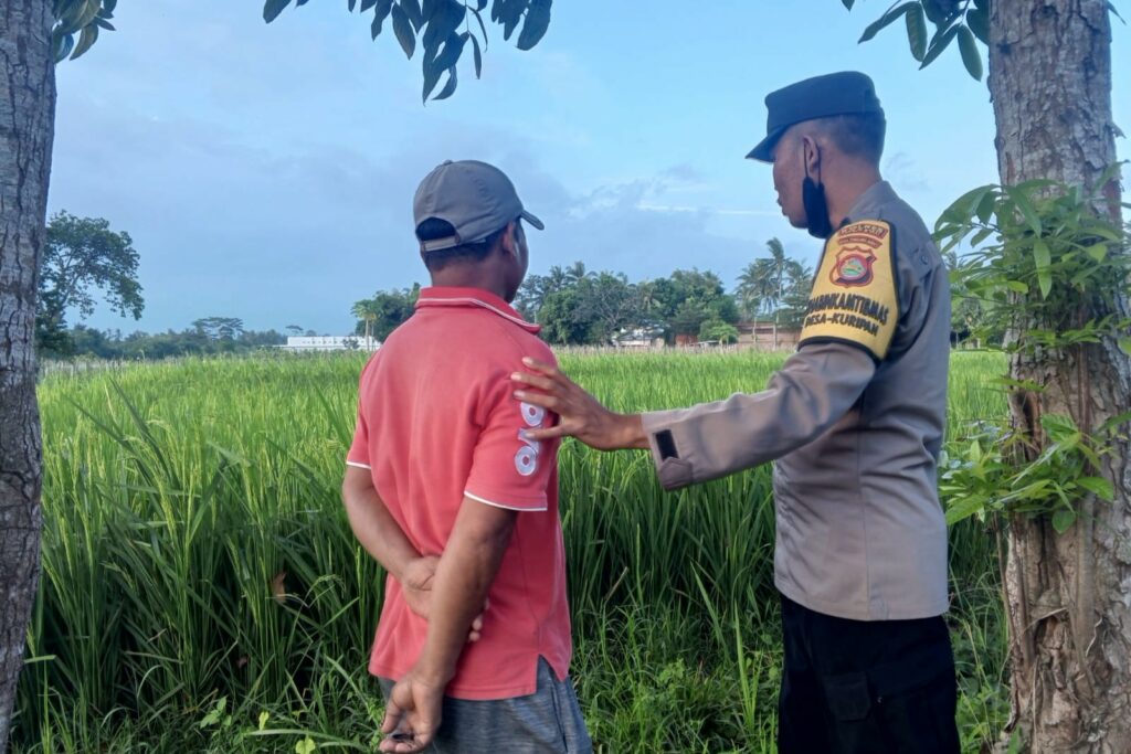 Bhabinkamtibmas Kuripan Ajak Warga Manfaatkan Lahan Kosong