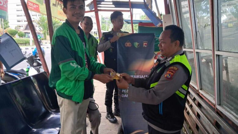 Pemeriksaan Kesehatan Gratis untuk Ojol di Lombok Barat