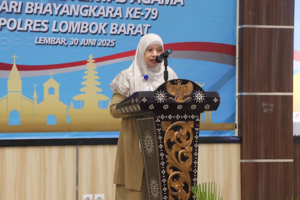 Bhayangkara ke-79, Polres Lombok Barat Gelar Doa Bersama