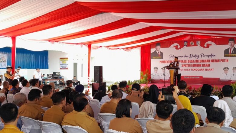 Dukung Ekonomi Desa, Koperasi Merah Putih Resmi Hadir di Lobar