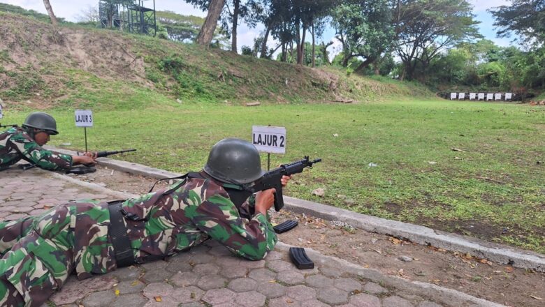 Kodim 1606/Mataram Gelar Latbakjatri Semester I 2025, Asah Ketangkasan Prajurit