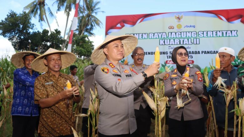 Kolaborasi Polri dan Petani Wujudkan Ketahanan Pangan Lombok Barat