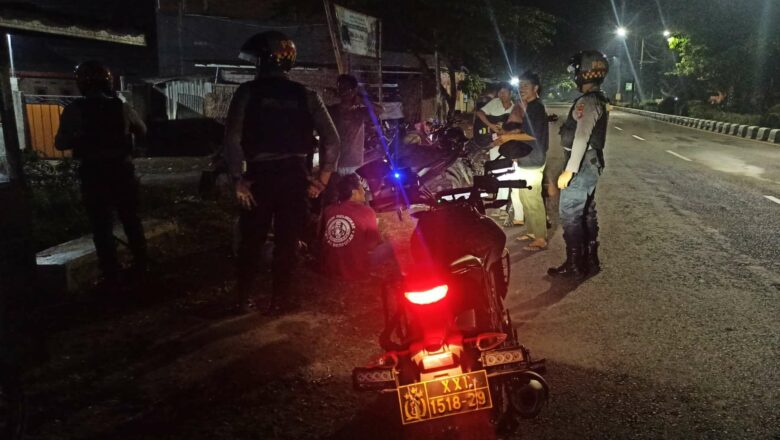Jaga Kamtibmas, Polres Lombok Barat Tingkatkan Patroli Presisi
