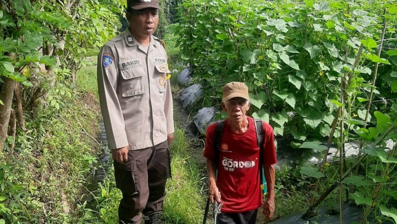 Bhabinkamtibmas Kediri Aktif Dorong Swasembada Pangan Desa