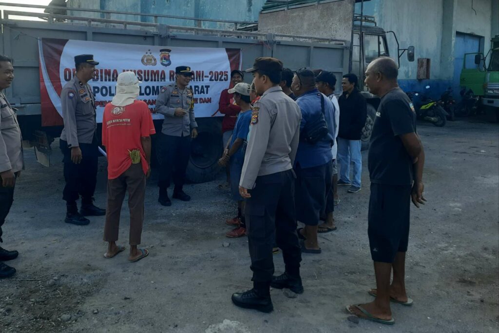Polisi Ajak Sopir Jaga Keamanan Pelabuhan Lembar