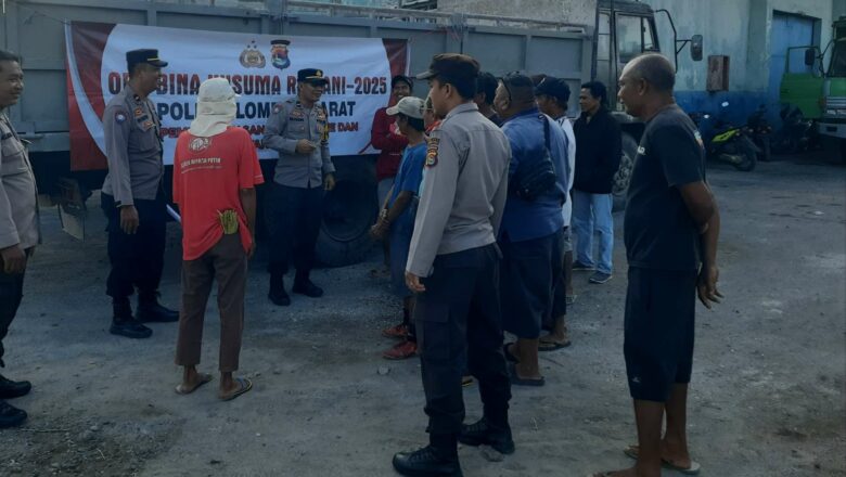 Operasi Bina Kusuma Rinjani 2025 Sentuh Komunitas Sopir Lembar