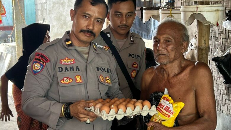 Program Nutrisi Mantap, Polres Lombok Barat Ringankan Beban Warga