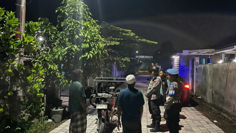KRYD Polsek Labuapi Jaga Keamanan Warga Lombok Barat