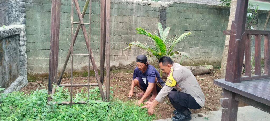 Polsek Lembar Gencarkan Edukasi Swasembada Pangan di Tingkat Desa