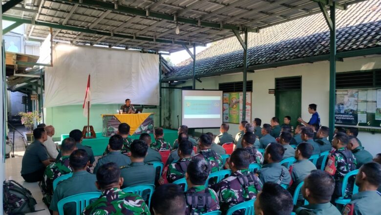 Jamdan Kodim 1606/Mataram: Babinsa Diminta Jadi Problem Solver dan Cermin TNI di Masyarakat