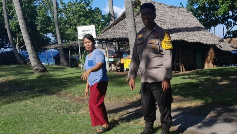 Bhabinkamtibmas Senggigi Dorong Warga Manfaatkan Lahan Kosong