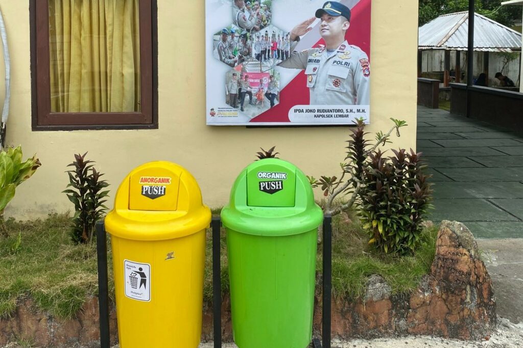 Polsek Lembar Dinilai dalam Lomba Kebersihan Mako Polres Lombok Barat