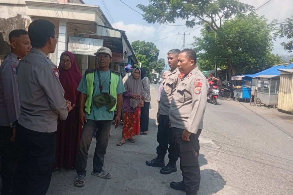 Polres Lombok Barat Intensifkan Patroli Kamtibmas di Simpang Empat Rumak