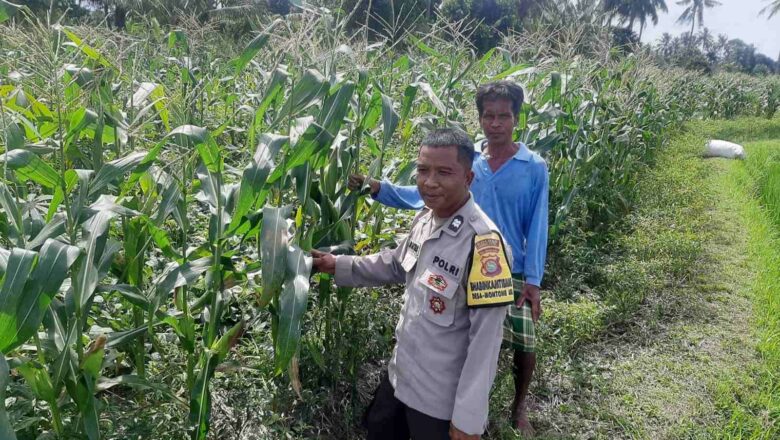 Sambangi Dusun Saru, Polri Dorong Swasembada Pangan di Lombok Barat