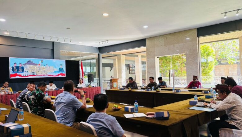 Rapat Forkopimda KLU Fokus Selamatkan Pariwisata