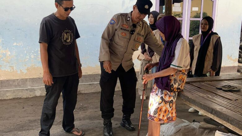 Aksi Kemanusiaan Polsek Lembar: Bantu Warga Disabilitas di Jakem Timur