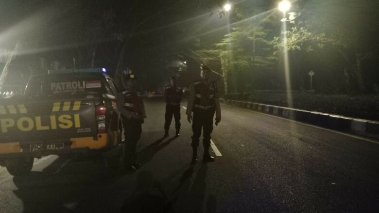 Polres Lombok Barat Intensifkan Pengamanan Malam di Jalur Rawan Kejahatan Kecamatan Kediri