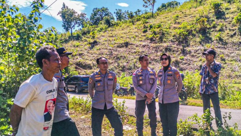 Sinergi Polda NTB dan Polres Lombok Barat Tinjau Lahan Ketahanan Pangan di Sekotong
