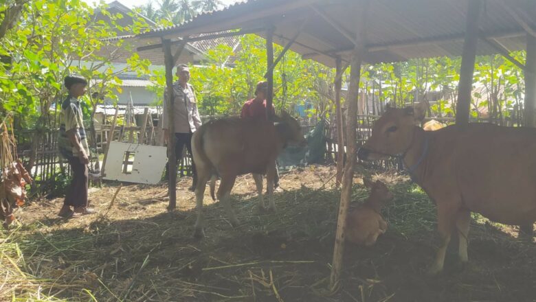 Polri dan Warga Sekotong Kolaborasi Kembangkan Peternakan