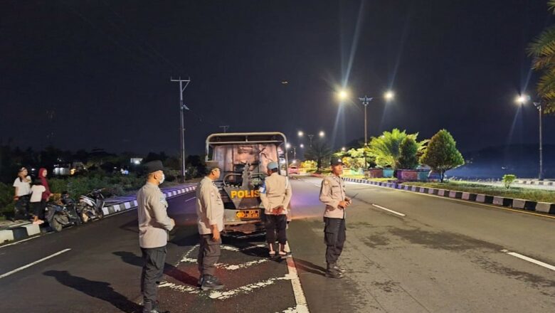 Upaya Polsek Gerung Jaga Kamtibmas: Patroli Rutin Bypass BIL 1 dan 2