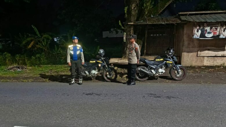 Polsek Kuripan Intensifkan Patroli di Titik Rawan Dusun Dasan Geres Pande