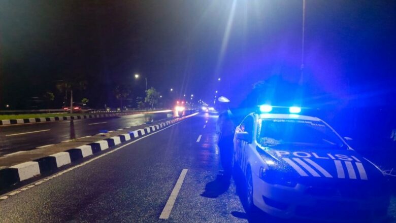 Jaga Kamtibmas, Satlantas Intensifkan Patroli Malam di BIL 1 dan BIL 2