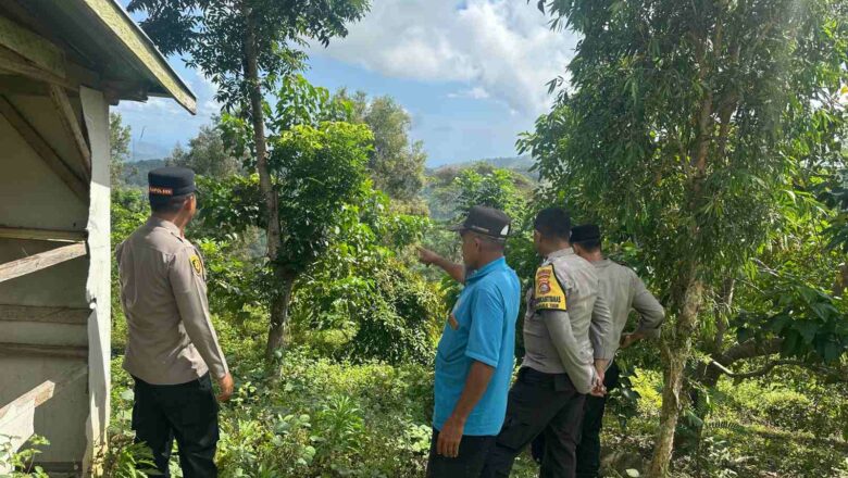 Dukung Ketahanan Pangan, Polsek Lembar Evaluasi Lahan HKM di Mareje Timur