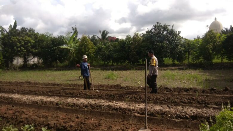 Polri Gandeng Petani Kediri Wujudkan Ketahanan Pangan Nasional