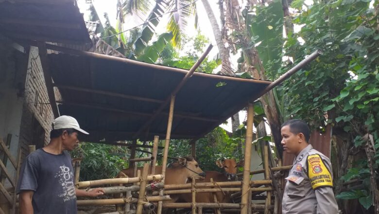 Polsek Kuripan Perkuat Ketahanan Pangan Lewat Edukasi Warga Dusun Batu Banteng