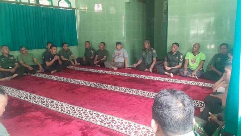 Doa Bersama Pererat Kebersamaan di Kodim 1606
