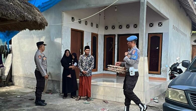 Gerakan Satu Personel Satu Telur, Polsek Kediri Dukung Zero Stunting di Kecamatan Kediri