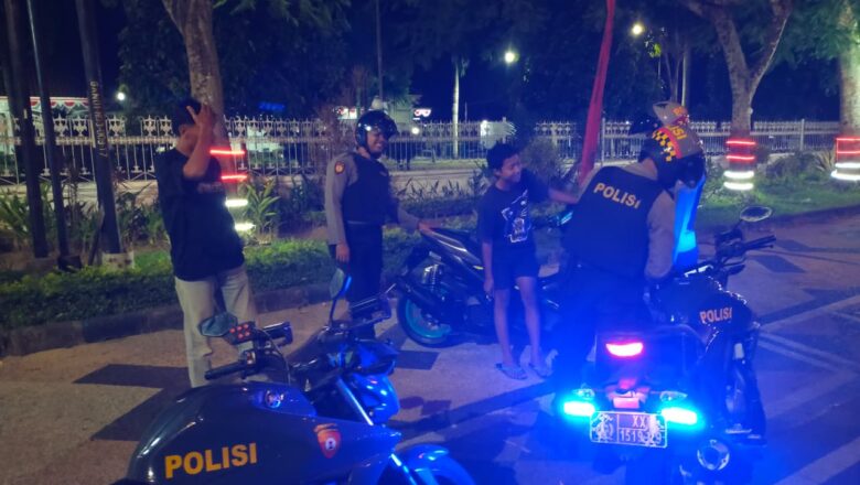 Sat Samapta Polres Lombok Barat Perkuat Keamanan Malam Hari di Titik Rawan