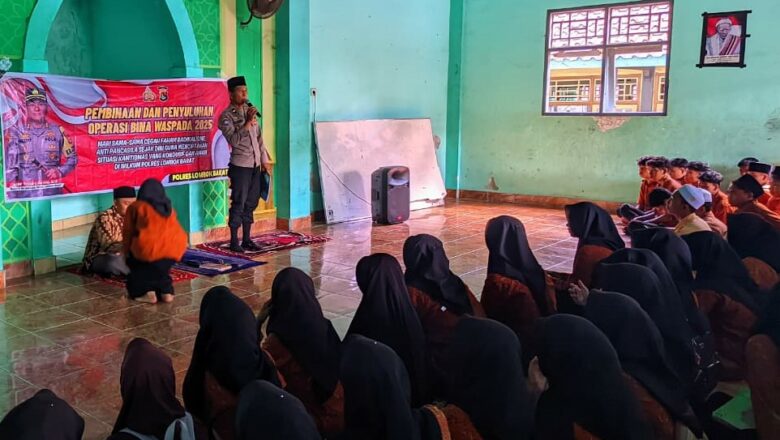 Edukasi Bahaya Radikalisme, Polres Lombok Barat Gandeng Ponpes di Desa Bagik Polak