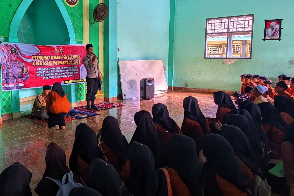 Polres Lombok Barat Perkuat Silaturahmi dengan Ponpes Al-Ahyar NW Labuapi