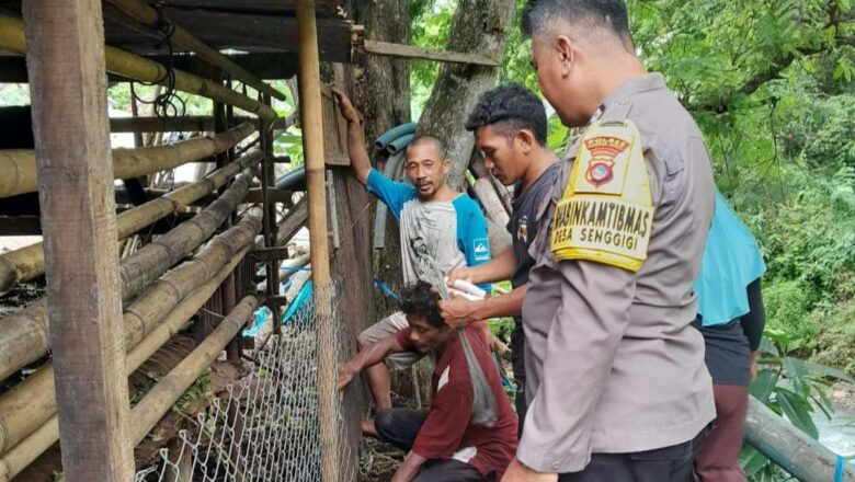 Polsek Batulayar Ajak Warga Desa Senggigi Wujudkan Kemandirian Pangan Lewat Pekarangan