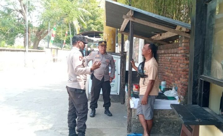 Pengamanan Ketat Polsek Batulayar di Pelabuhan dan Pantai Senggigi