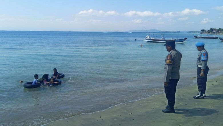 Polisi Tingkatkan Patroli di Pantai Elak-Elak Sekotong untuk Cegah Kriminalitas