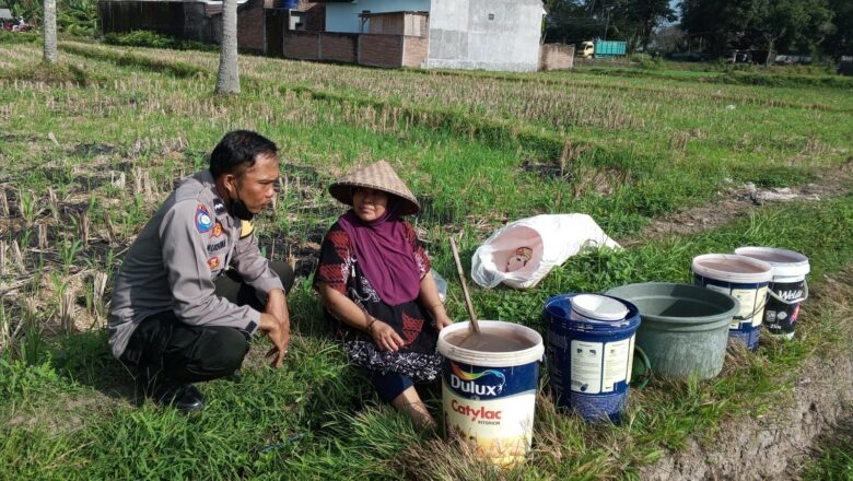 Sinergi Polri dan Petani Kuripan Wujudkan Ketahanan Pangan Berbasis Desa