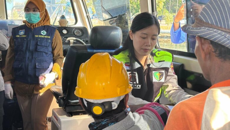 Polairud Lombok Barat Layani Warga Pesisir Lembar dengan Program Humanis