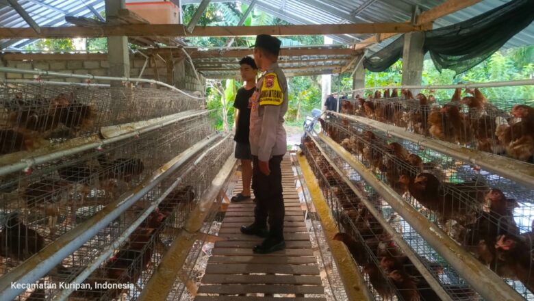Polsek Kuripan Fasilitasi Warga Lendang Sembe Wujudkan Program Ketahanan Pangan Nasional
