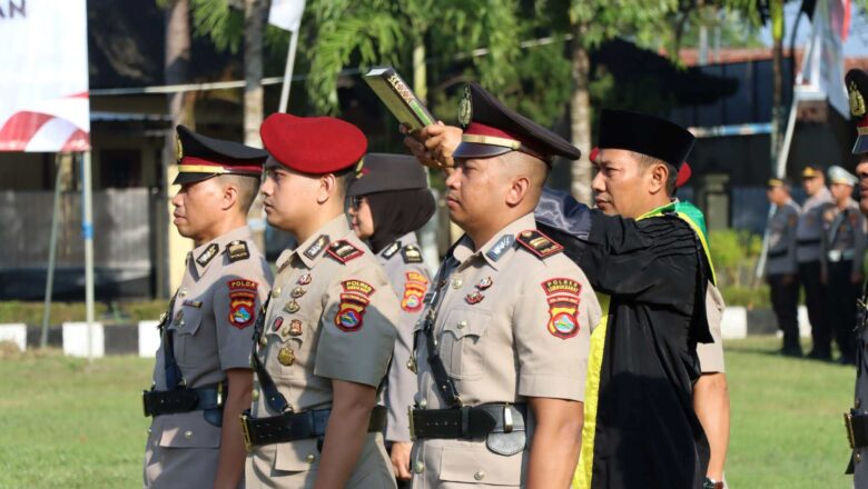 Sertijab Polres Lombok Barat: Kabag SDM, Kasat Narkoba, dan Kapolsek Kediri Dilantik