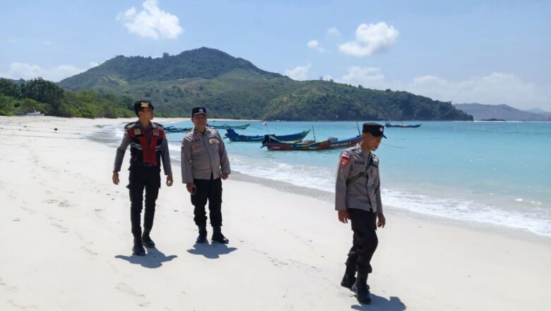 Sinergi Polsek Sekotong dan Warga Belongas Jaga Keamanan Pulau Terluar