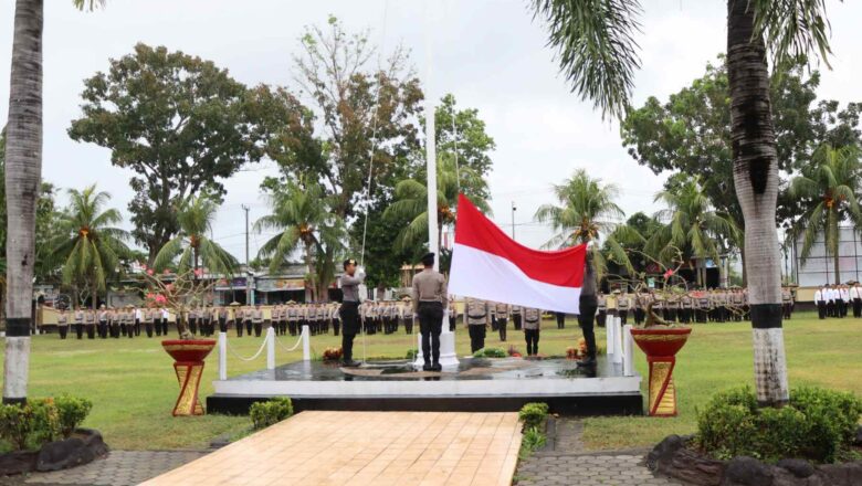 Momentum Haornas di Lombok Barat, Polres Teguhkan Semangat Persatuan